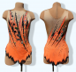 Preview: Kleid "orange Disco" (146-152)