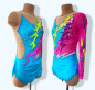 Preview: Kleid einärmlig "colourful flashes" (146 -152)