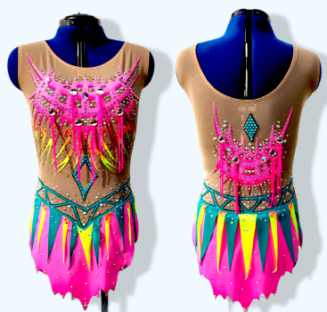 Kleid bunt "Shiva" (158 -164)