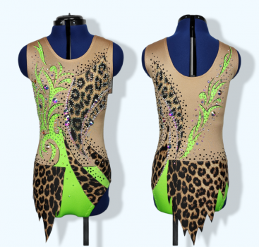 Kleid Leo "jungle feaver" (152-158)