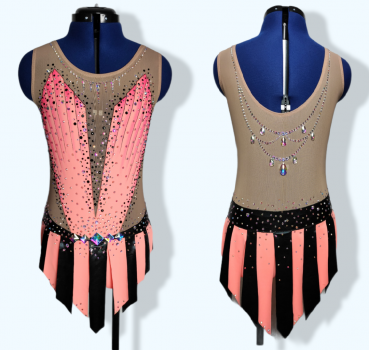 Kleid peach "Gladiator" (140 - 146)