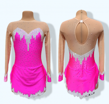 Kleid pink "cake" (146-152)