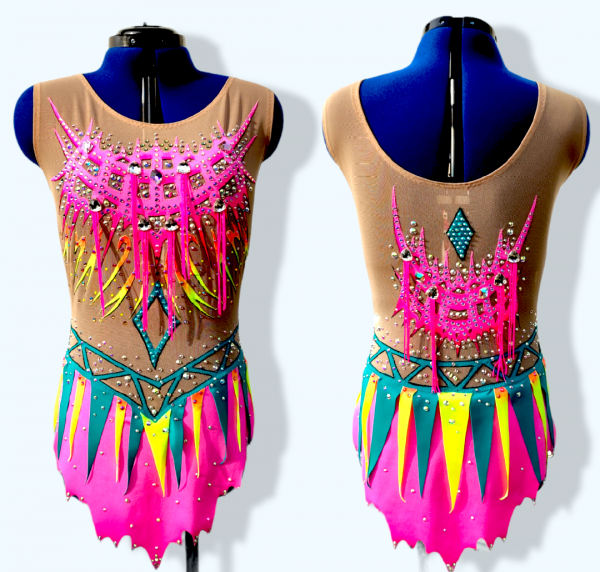 Kleid bunt "Shiva" (158 -164)